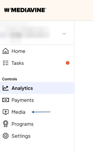 Media Navigation Bar