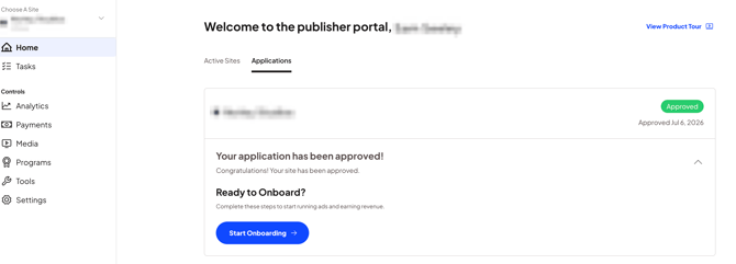 Start Onboarding
